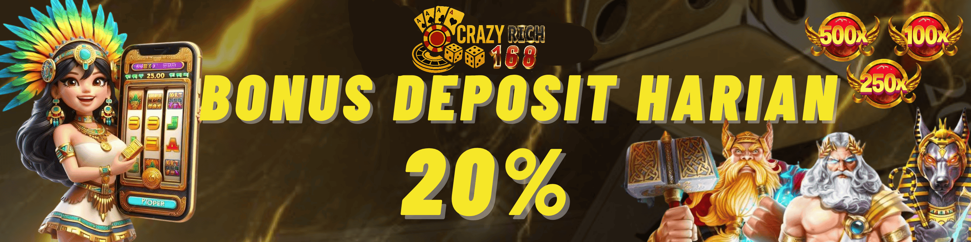 BONUS DEPOSIT HARIAN 20%
